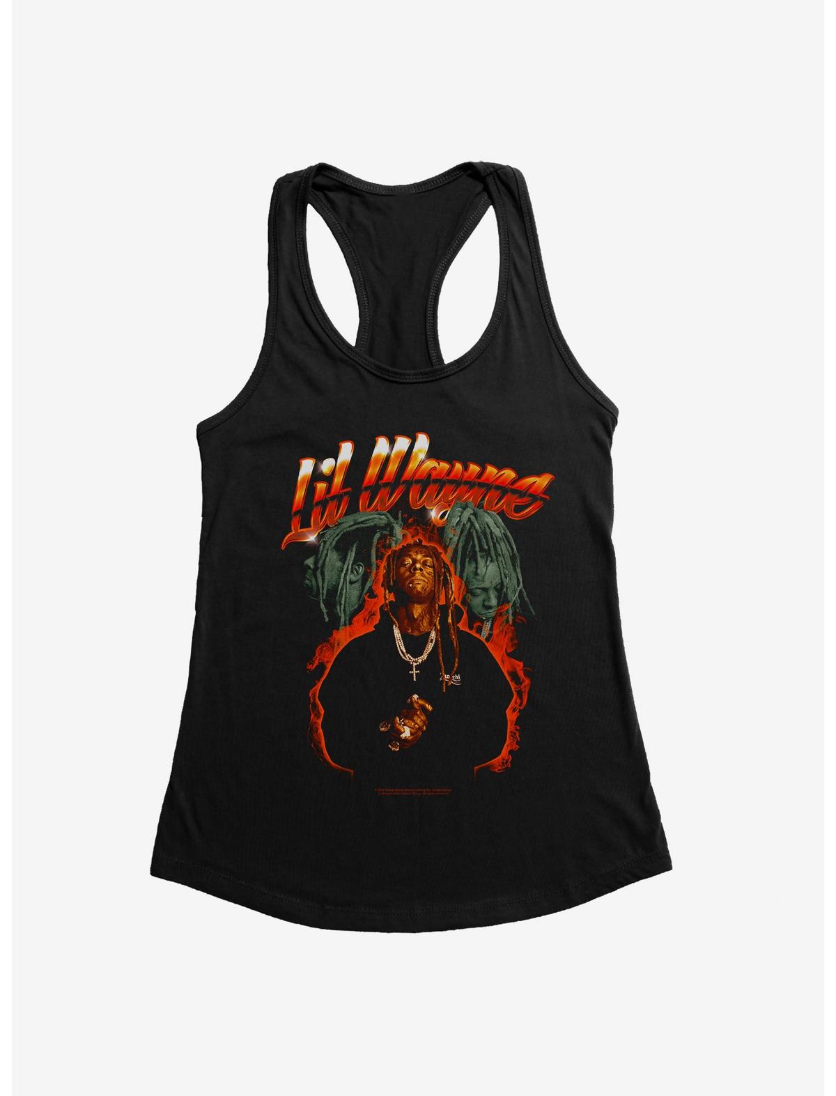 Lil Wayne Flames Girls Tank - US 5119