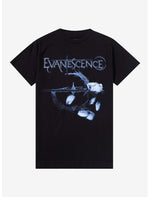 Evanescence Falling Petals Boyfriend Fit Girls T-Shirt - US 7929
