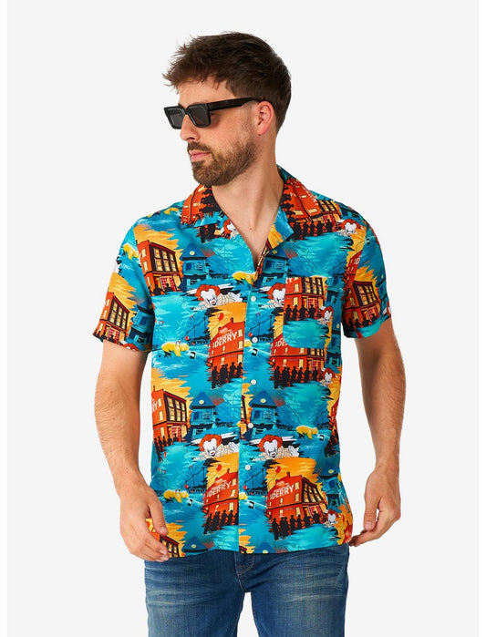 IT Short Sleeve Button-Up Shirt - US 9078