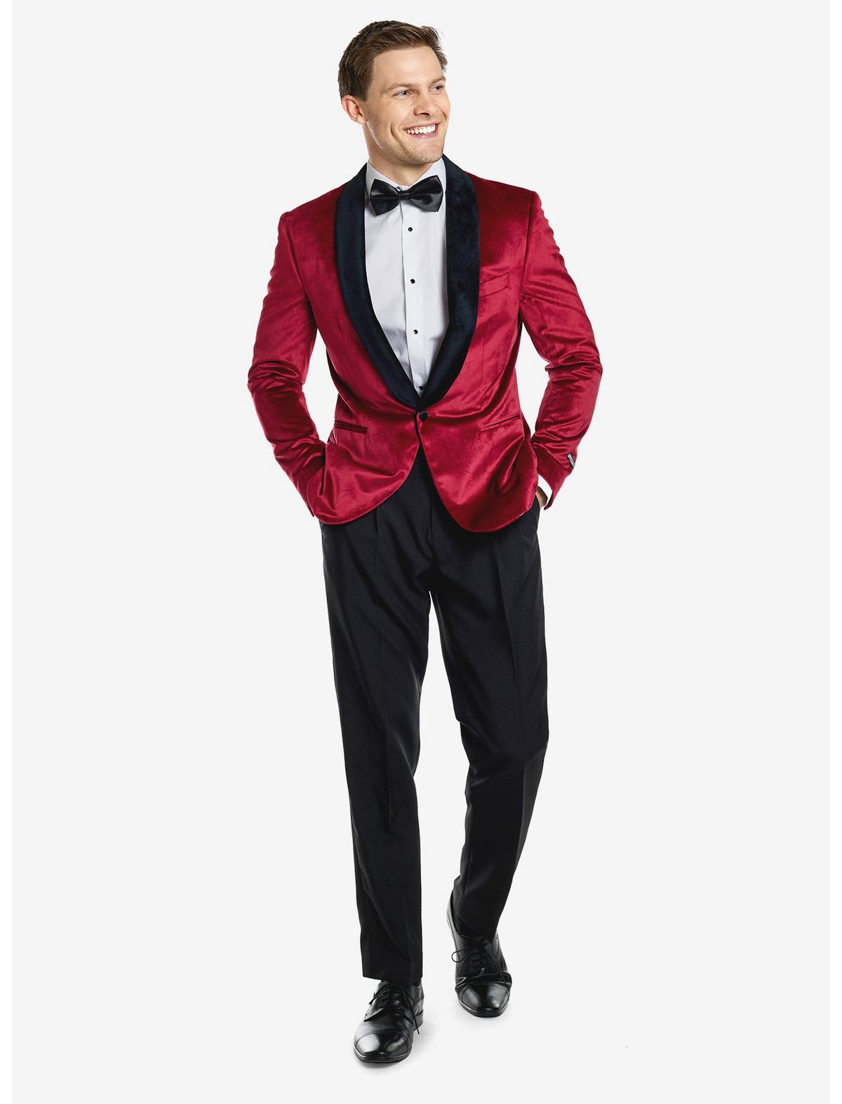 Burgundy Dinner Jacket - US 5181