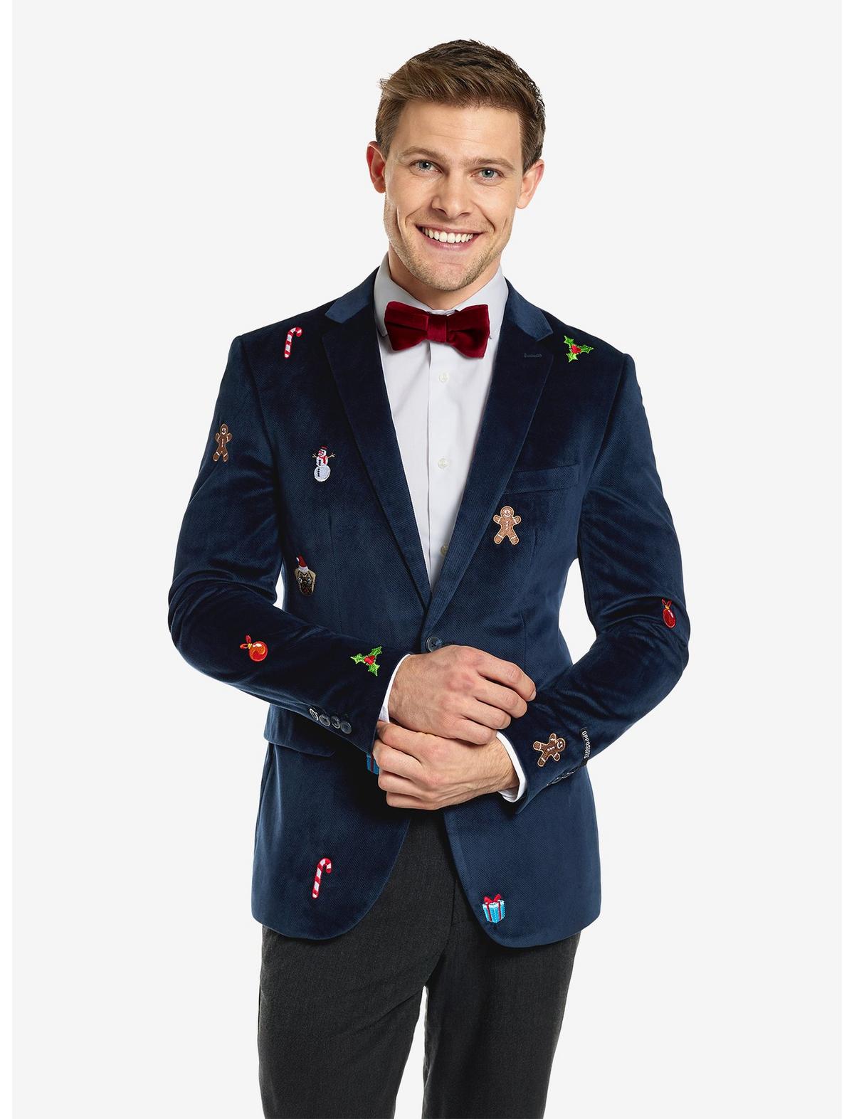 Christmas Icons Navy Blazer - US 3546