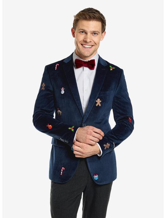 Christmas Icons Navy Blazer - US 3546