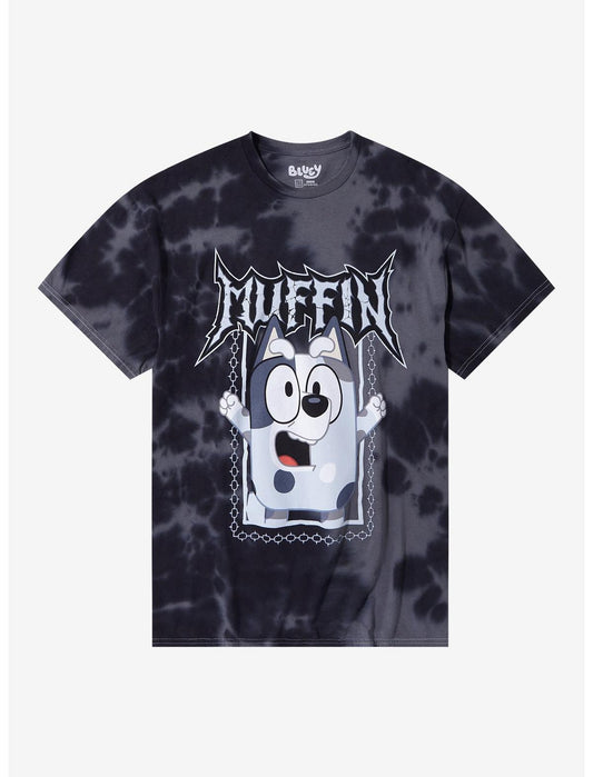 Bluey Muffin Metal Tie-Dye T-Shirt - US 6926