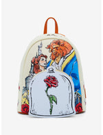 Loungefly Disney Beauty And The Beast Couple Rose Mini Backpack - US 5784