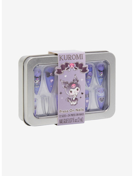 Kuromi Dress-Up Faux Nail Set - US 0460