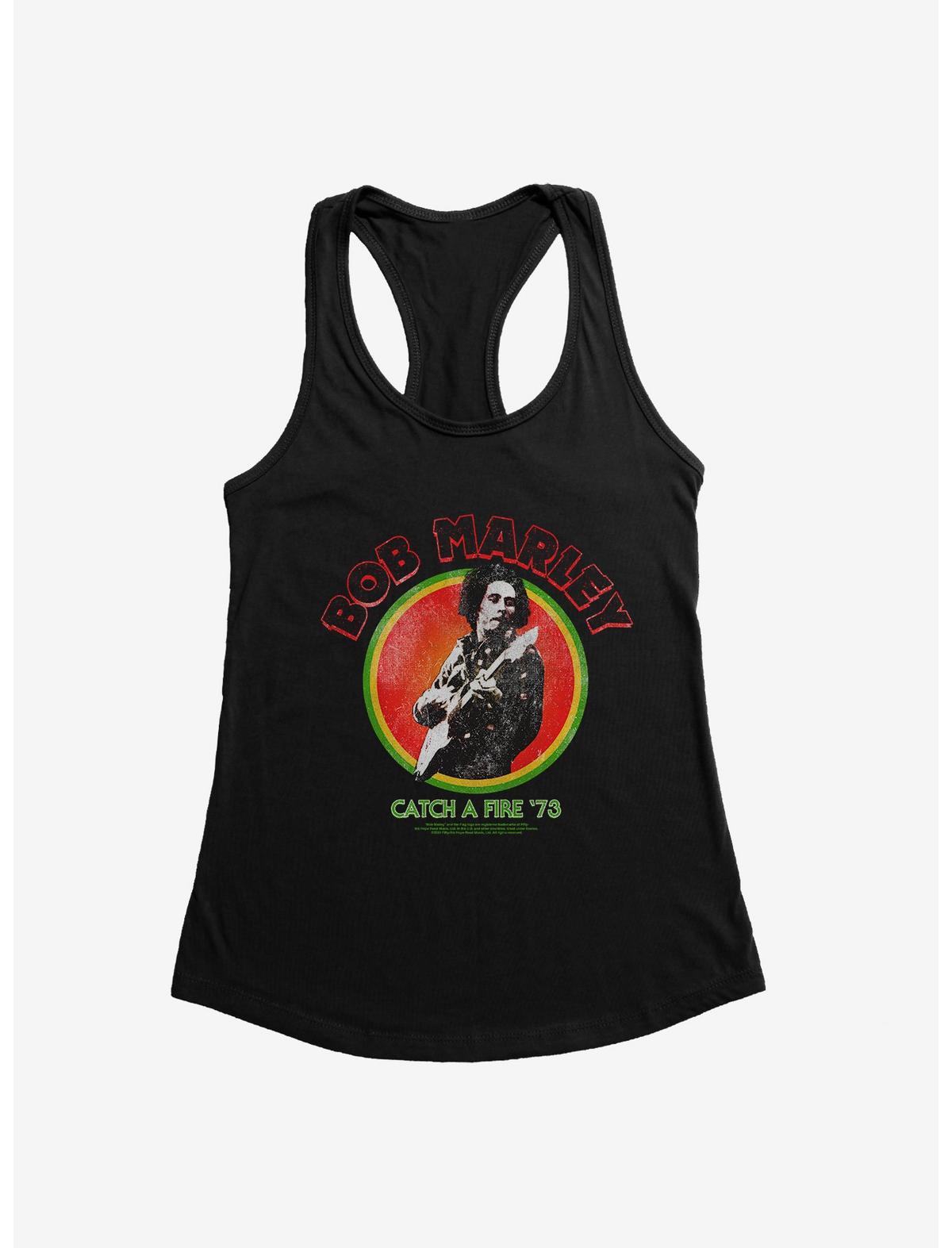 Bob Marley Catch A Fire '73 Girls Tank - US 7986