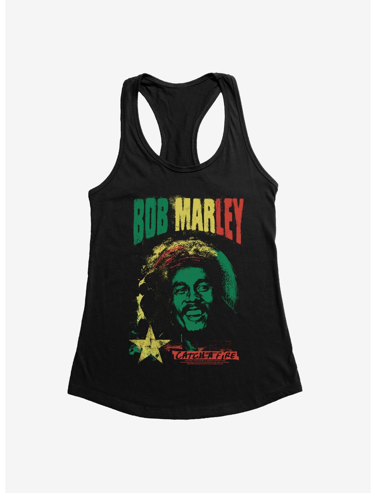 Bob Marley Catch A Fire Girls Tank - US 7087