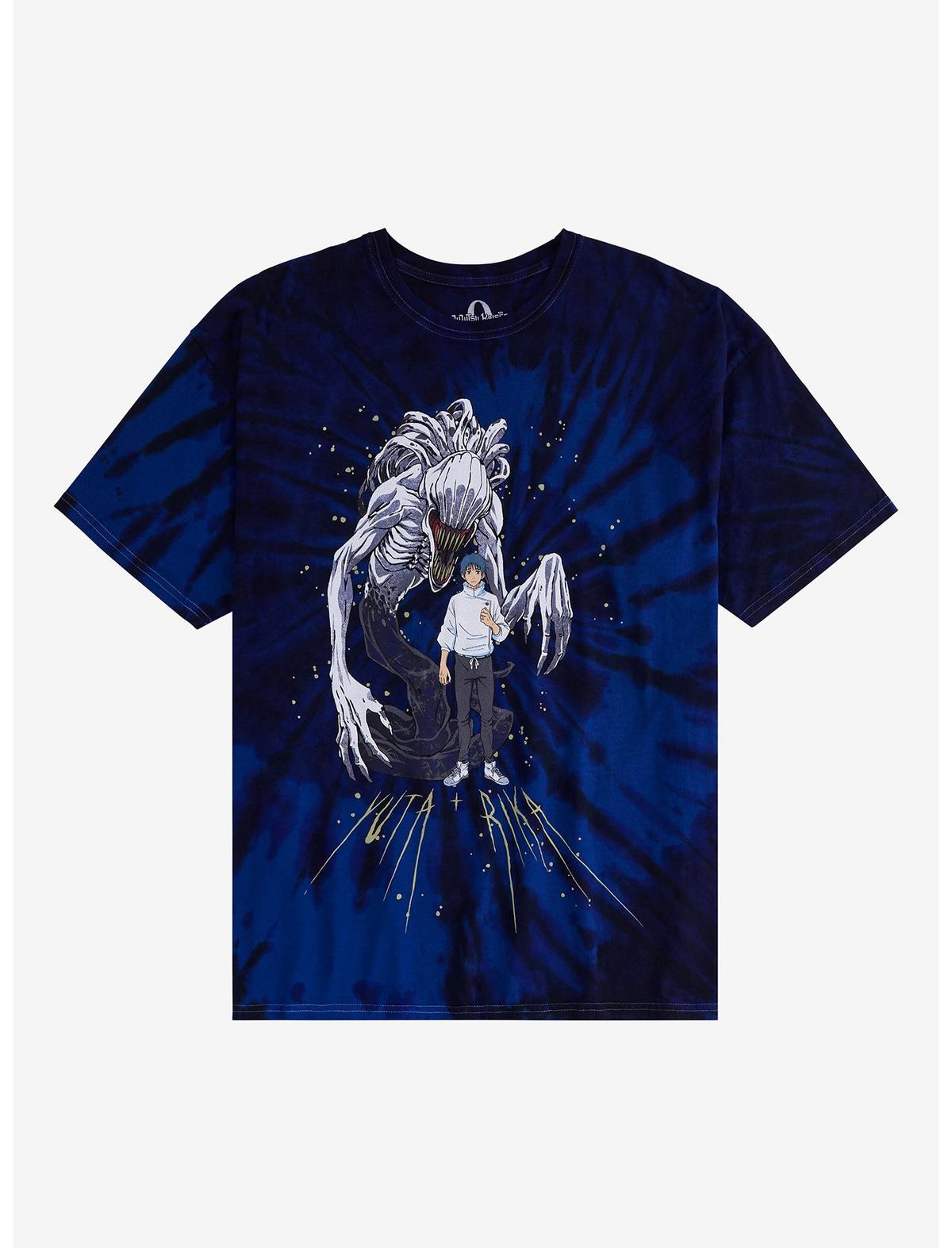 Jujutsu Kaisen 0 Yuta & Rika Tie-Dye T-Shirt - US 6358