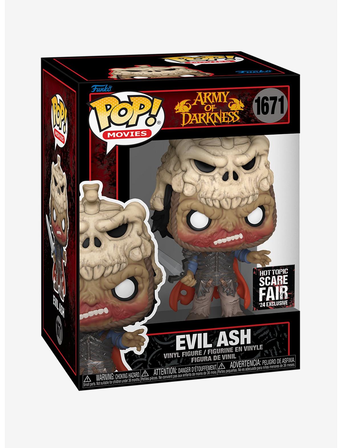 Funko Army Of Darkness Pop! Movies Evil Ash Vinyl Figure 2024 HT Scare Fair Exclusive - US 0856