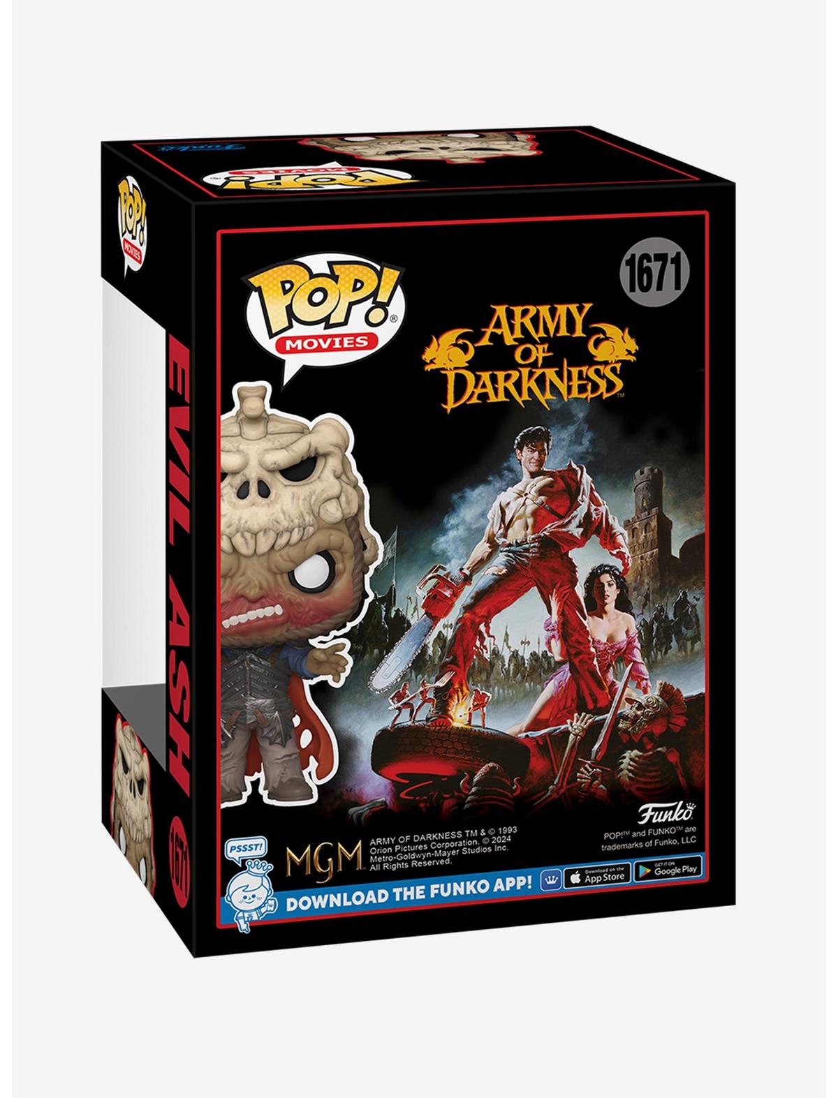 Funko Army Of Darkness Pop! Movies Evil Ash Vinyl Figure 2024 HT Scare Fair Exclusive - US 0856