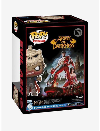 Funko Army Of Darkness Pop! Movies Evil Ash Vinyl Figure 2024 HT Scare Fair Exclusive - US 0856
