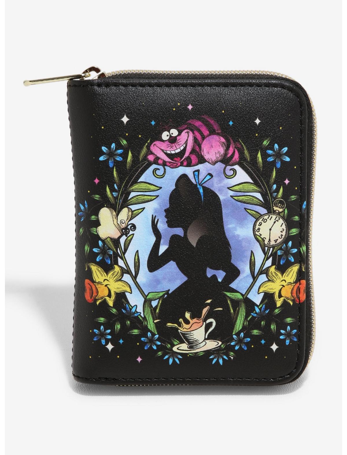 Loungefly Disney Alice In Wonderland Cameo Mini Zipper Wallet - US 8759