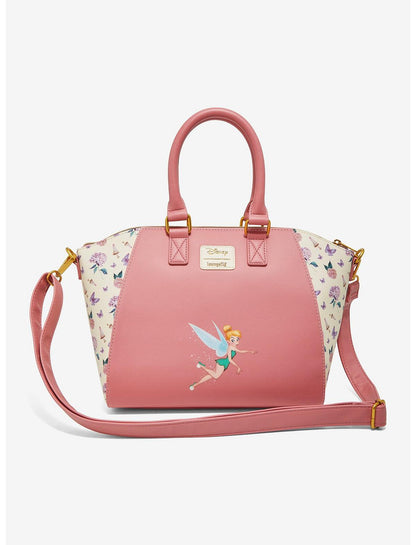 Loungefly Disney Tinker Bell Flower Nap Satchel Bag Hot Topic Exclusive - US 9596