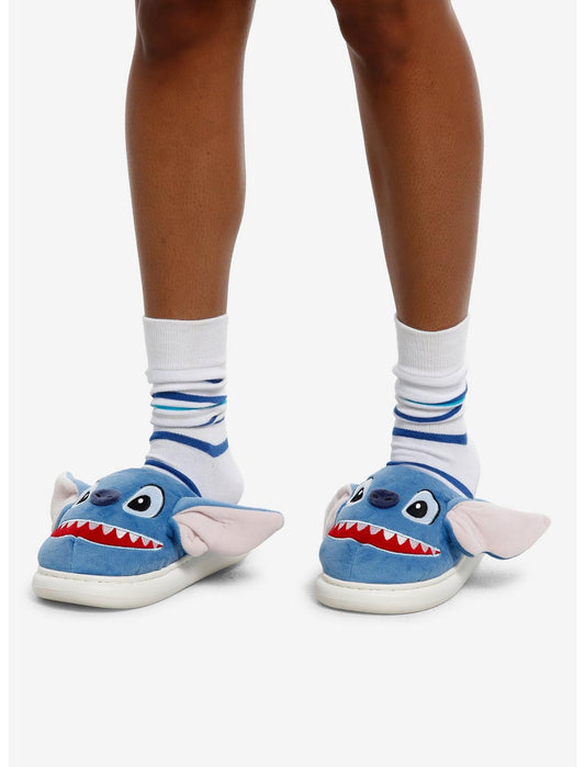 Disney Stitch Figural Plush Slippers - US 7679