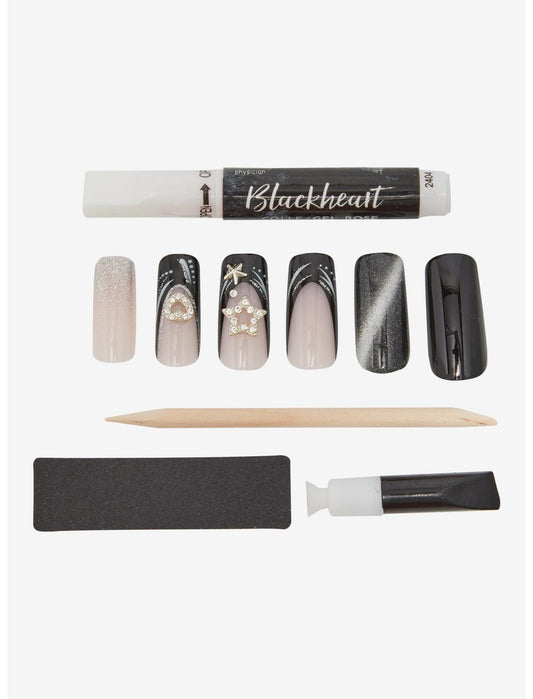 Blackheart Celestial Cat Eye Faux Nail Set - US 2862