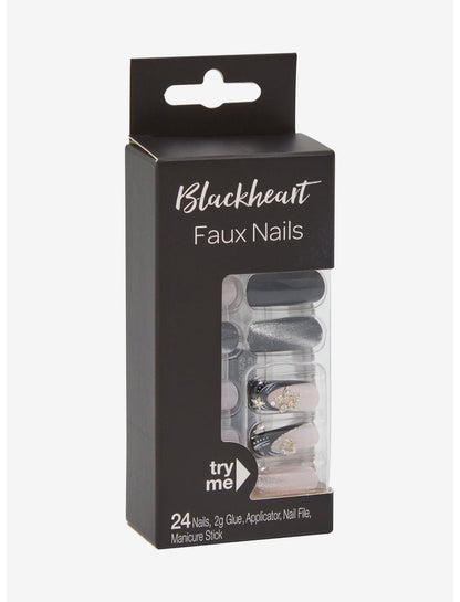 Blackheart Celestial Cat Eye Faux Nail Set - US 2862