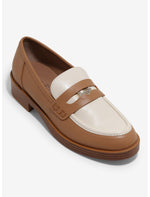 Chinese Laundry Tan & Cream Loafers - US 6648