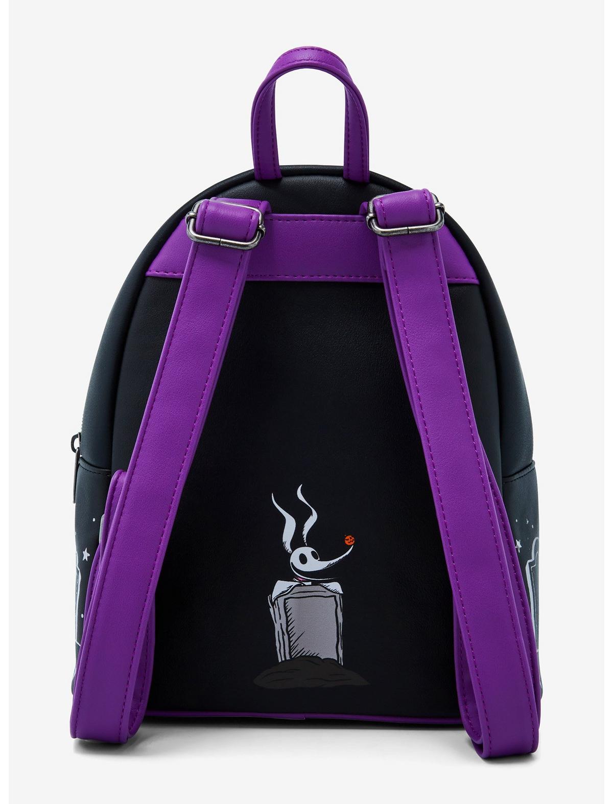 Loungefly The Nightmare Before Christmas Zero Moon Doodle Mini Backpack - US 0738