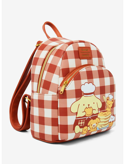 Loungefly Pompompurin Bakery Gingham Mini Backpack - US 8551