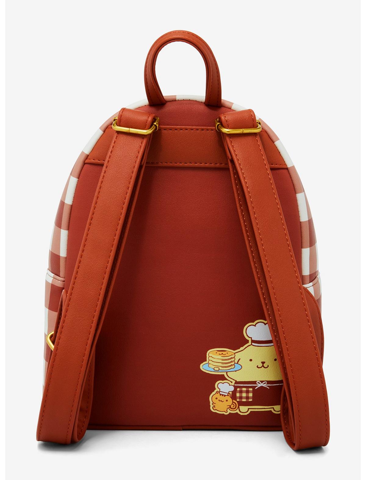 Loungefly Pompompurin Bakery Gingham Mini Backpack - US 8551