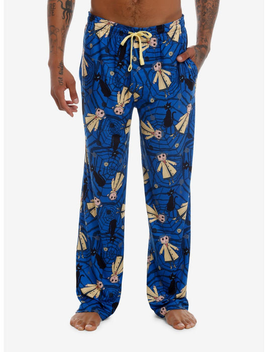 Coraline Doll & Cat Pajama Pants - US 1640