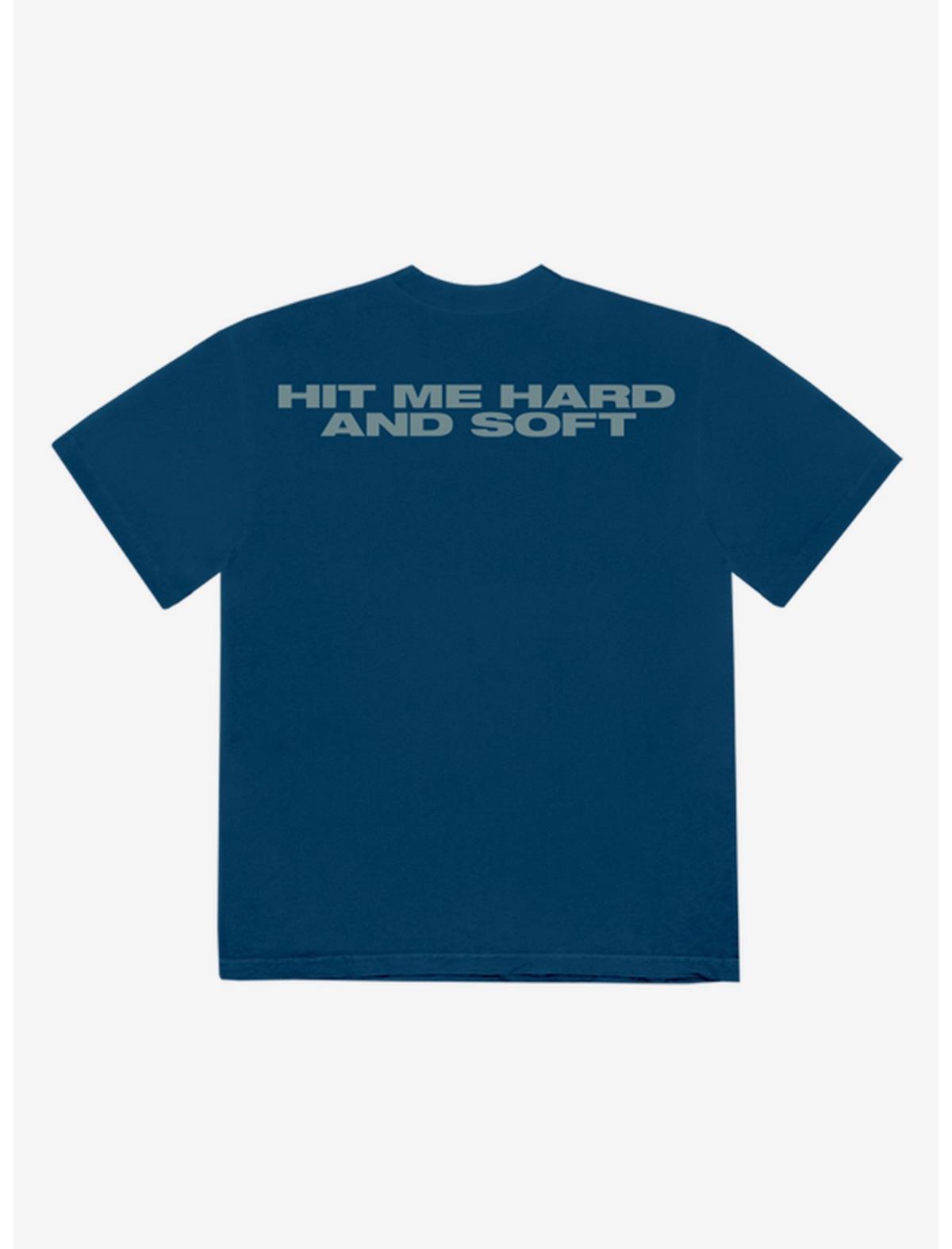 Billie Eilish Hit Me Hard And Soft Blue Two-Sided T-Shirt Hot Topic Exclusive - US 6528