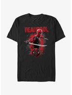 Marvel Deadpool & Wolverine Paint Dump Deadpool T-Shirt - US 1364