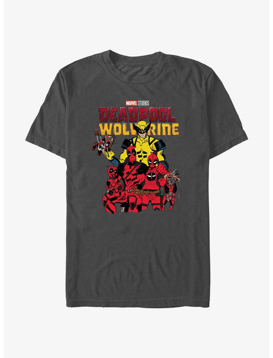 Marvel Deadpool & Wolverine Family Of Deadpool T-Shirt - US 1236