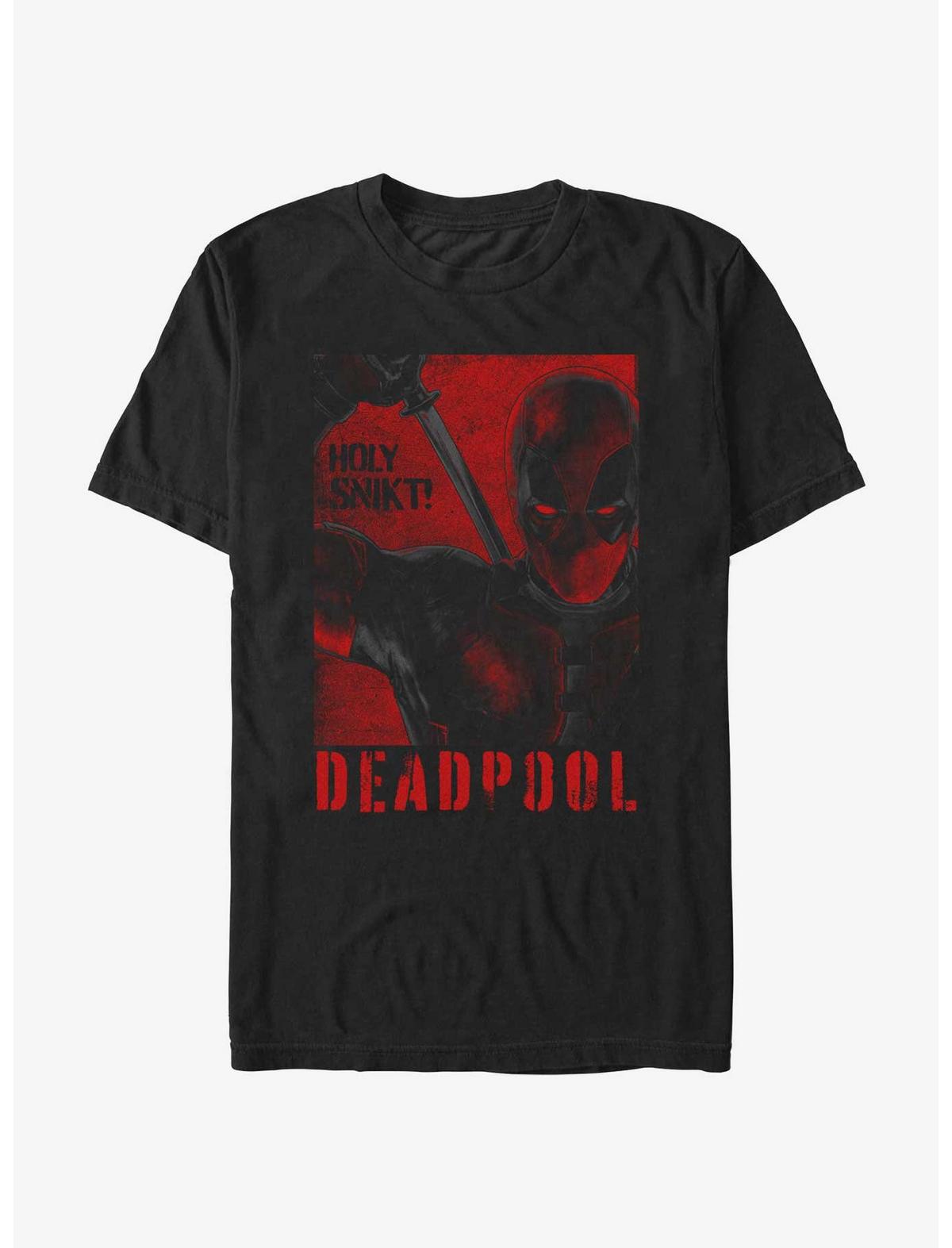 Marvel Deadpool & Wolverine Holy Snikt Deadpool Poster T-Shirt Hot Topic Web Exclusive - US 5735