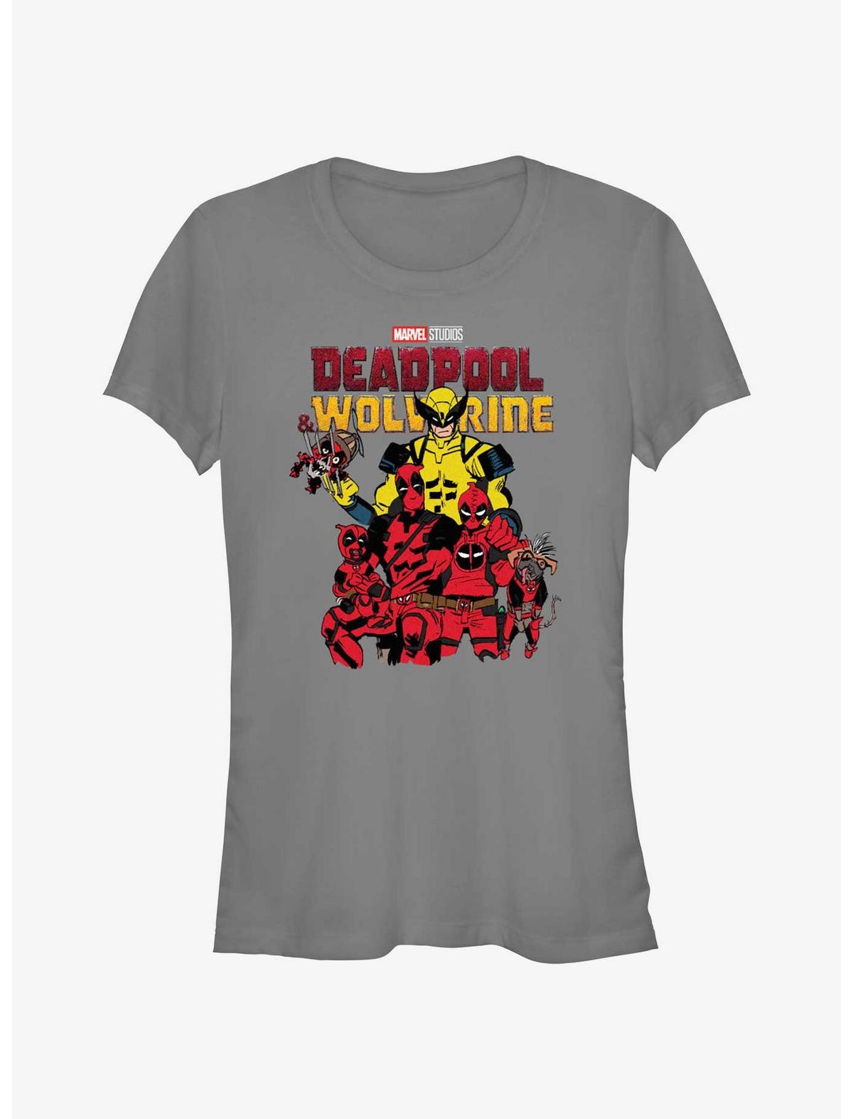Marvel Deadpool & Wolverine Family Of Deadpool Girls T-Shirt - US 2456