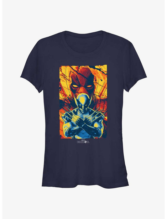 Marvel Deadpool & Wolverine Deadpool Rising Girls T-Shirt - US 6465