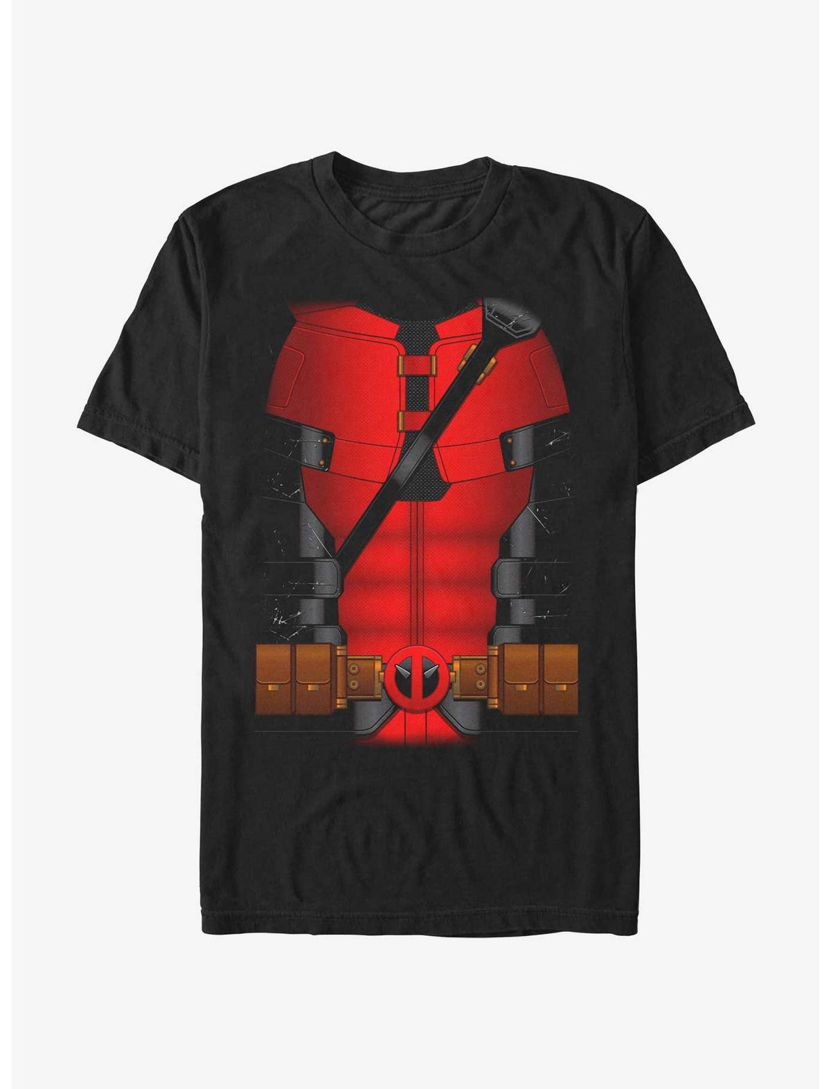 Marvel Deadpool & Wolverine Deadpool Costume T-Shirt - US 6382