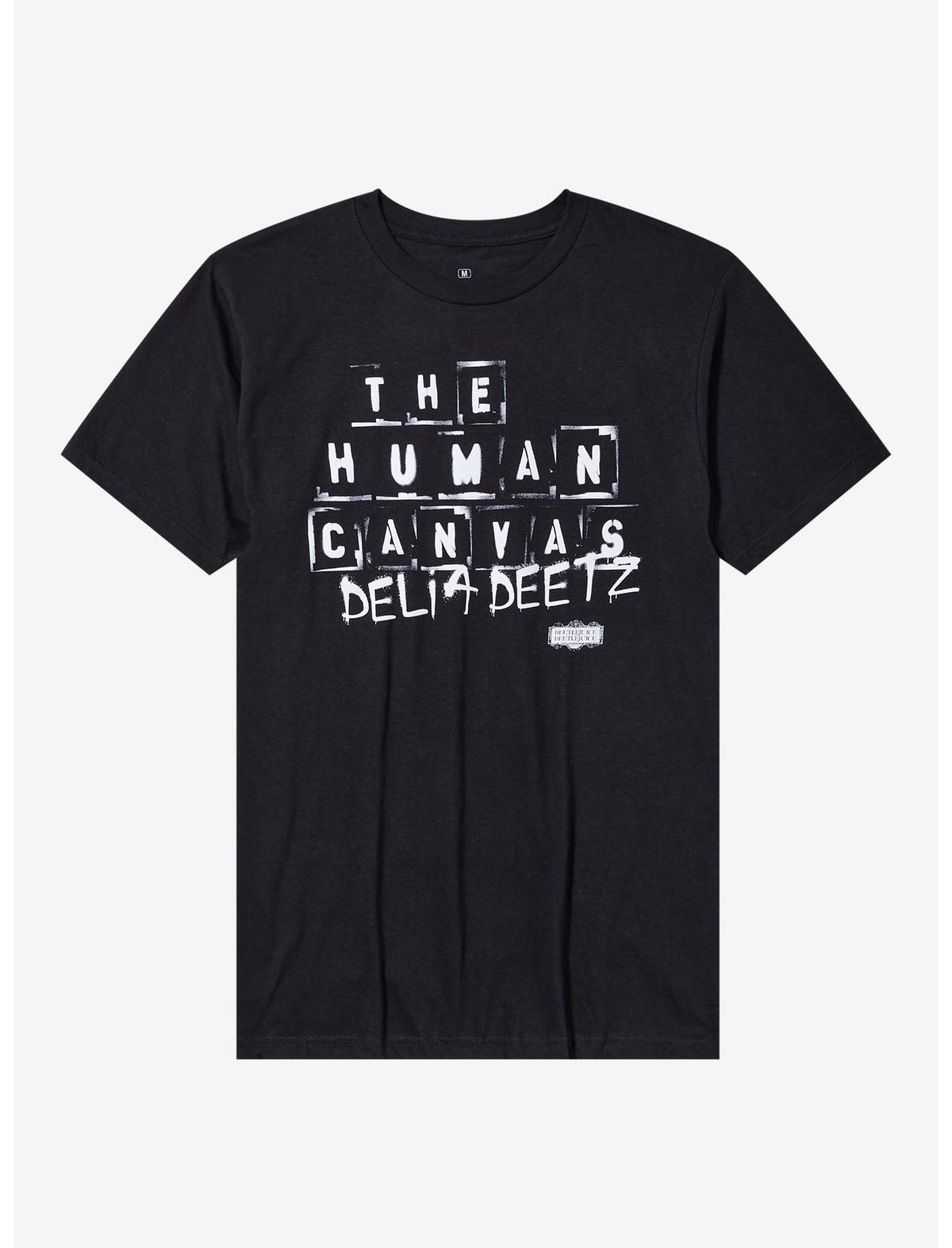 Beetlejuice Beetlejuice Delia Deetz The Human Canvas T-Shirt - US 7255