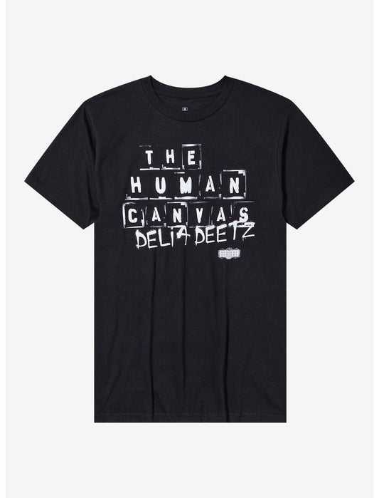 Beetlejuice Beetlejuice Delia Deetz The Human Canvas T-Shirt - US 7255