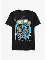 Invader ZIM Squirrel Friend Big & Tall T-Shirt - US 9206