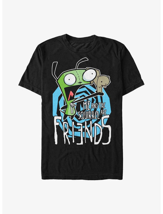 Invader ZIM Squirrel Friend Big & Tall T-Shirt - US 9206