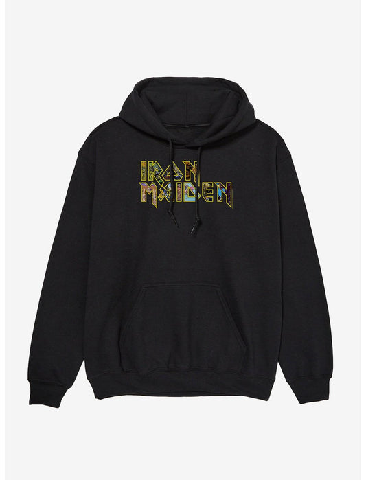 Iron Maiden Logo Collage Hoodie - US 9729
