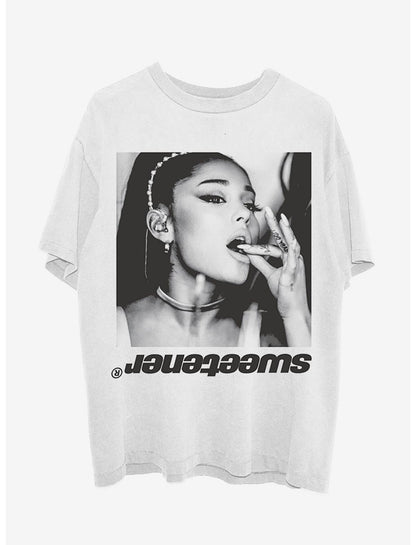 Ariana Grande Sweetener World Tour Double-Sided T-Shirt - US 7527