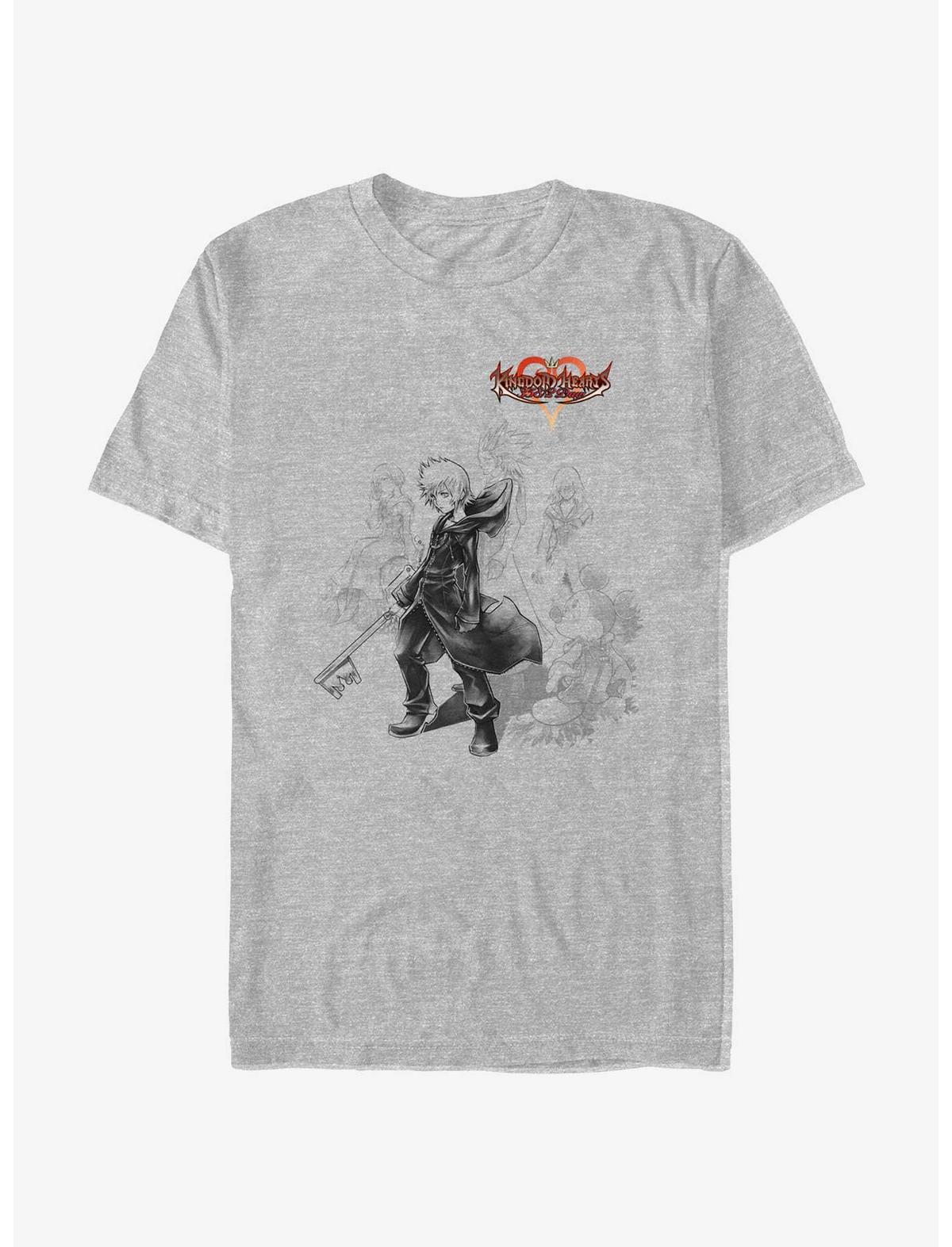 Disney Kingdom Hearts Red Hearted T-Shirt - US 3516