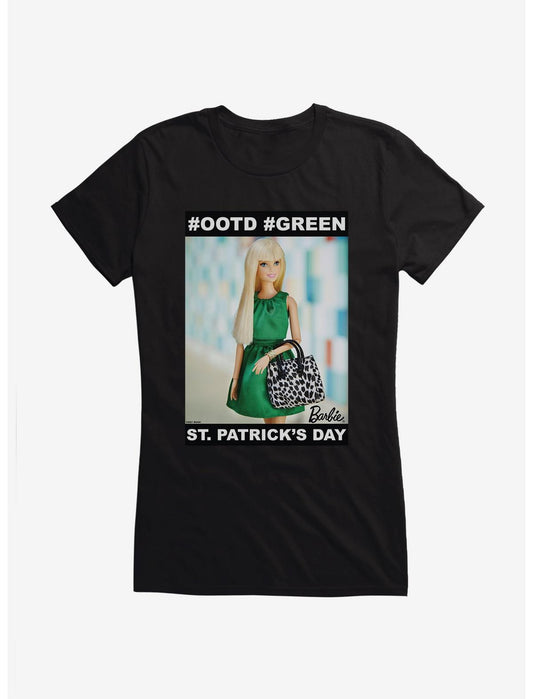 Barbie St. Patrick's Day #OOTD #GREEN Girls T-Shirt - US 8133