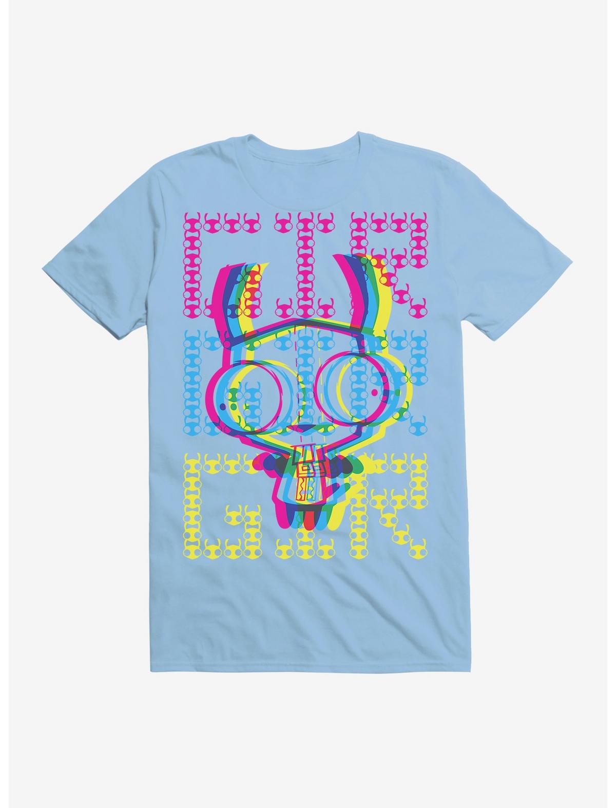 Invader Zim GIR Neon Stack T-Shirt - US 2619