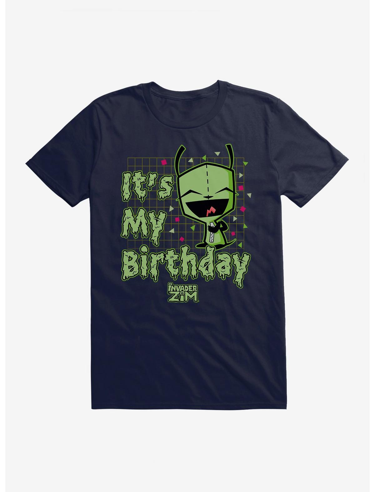 Invader Zim It's My Birthday GIR T-Shirt - US 9681