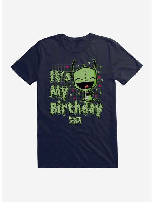 Invader Zim It's My Birthday GIR T-Shirt - US 9681