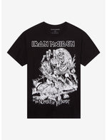 Iron Maiden Number Of The Beast Jumbo Print T-Shirt - US 0812