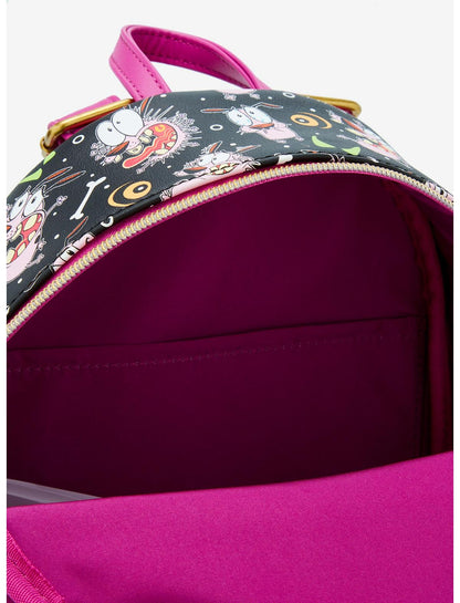 Loungefly Courage The Cowardly Dog Mini Backpack - US 3406