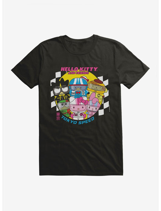 Hello Kitty And Friends Tokyo Speed Group T-Shirt - US 1151