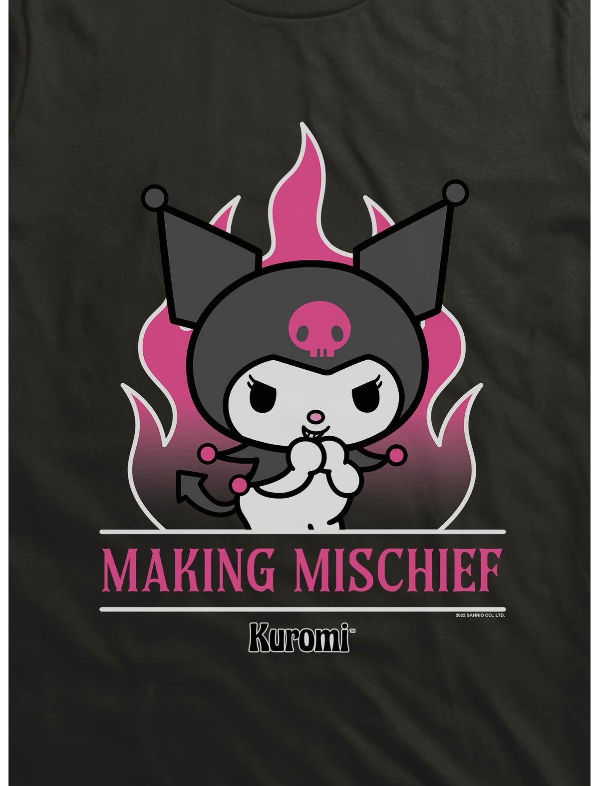 Kuromi Making Mischief T-Shirt - US 0960