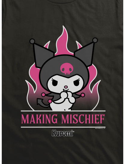 Kuromi Making Mischief T-Shirt - US 0960