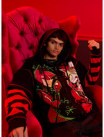 Hazbin Hotel Alastor VS. Lucifer Twofer Hoodie - US 8658