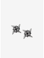 Alchemy of England Metallica Ninja Star Logo Stud Earrings - US 7697